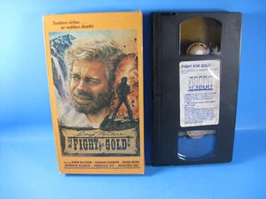 Fight For Gold aka Hell Hounds Of Alaska VHS 1973 Wilderness Adventure - Imagen 1 de 9