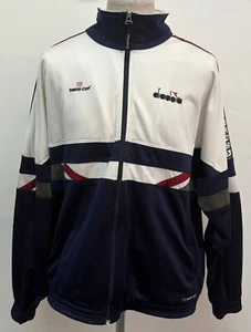 GIACCA NO MAGLIA JERSEY SHIRT TENNIS DIADORA COPPA DAVIS NAZIONALE ITALIA FIT - Picture 1 of 15