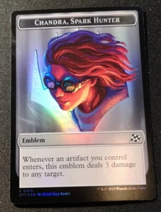 Chandra, Spark Hunter / Vehicle Token - Foil - DFT - MTG - EN - NM - 0013/0012 - Picture 1 of 2