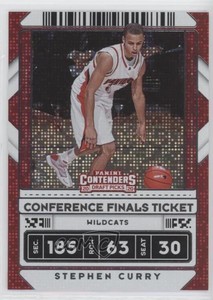 2020-21 Panini Contenders Draft Picks Conference Finals Ticket /75 Stephen Curry