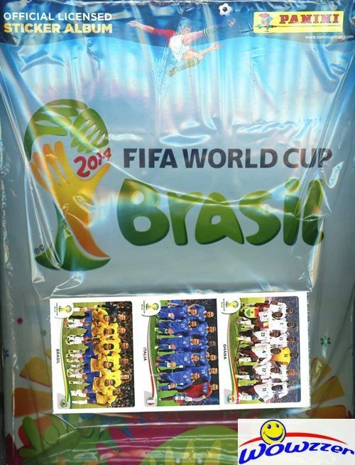 2014 Panini World Cup Complete 640 Stickers Set+Album-Ronaldo, Neymar, Messi++