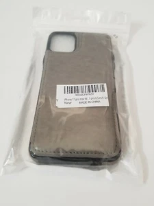New iPhone 11 Pro Max Case Cover Leather Magnetic Wallet For Apple - Picture 1 of 5