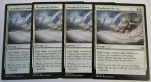 MTG Wanderer's Strike War Of The Spark Magic Gathering x4 - Picture 1 of 1