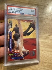 Michael Jordan Vintage PSA 9 MINT Upper Deck Collector Card 1995 Last Dance GIFT
