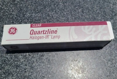 GE FCM/HIR 660W 120V 3200K General Electric Clear Quartzline Halogen-IR Lamp - Изображение 1 из 3