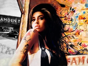 Amy Winehouse Canvas Art - 30 x40 inches - Iconic Music Wall Decor - Picture 1 of 5