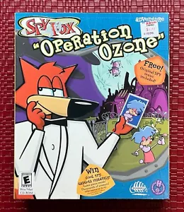 BIG BOX Spy Fox Operation Ozone WIN/MAC NICE! 2001 Humongous Entertainment New - Picture 1 of 15