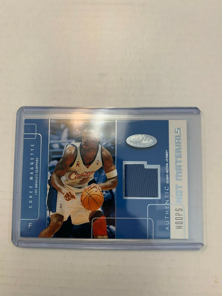 Corey Maggette 2002-03 Hoops Jersey Card #HM-CM - Image 1 of 1