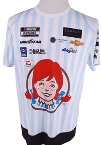 NASCAR Noah Gragson Wendy's Pit Crew T-Shirt Erwachsene Größe Large 2023 #42 Legacy - Bild 1 von 9