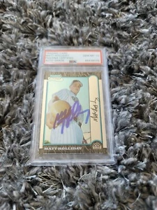 Matt Holliday Signed 1999 Bowman Chrome Rookie Card #400 PSA/DNA GEM MT 10 AUTO - Picture 1 of 2
