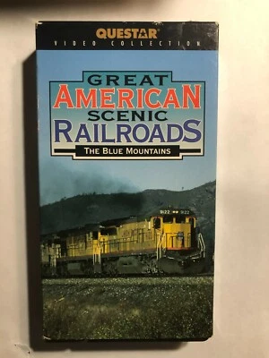 GREAT AMERICAN SCENIC RAILROADS THE BLUE MOUNTAINS VHS EASTERN OREGON - Image 1 of 2