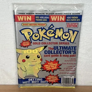 VTG Pokemon Ghost Masters Gold Collectors Series Card Guide - 4 Magazines SEALED - Picture 1 of 9