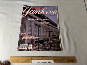 Vintage Feb 18 1988 New York Yankees Magazine Don Mattingly Poster Inside NY - Picture 1 of 9