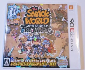 The Snack World Trejarers 3DS CIB Japanese Version Authentic Tested USA Seller - Picture 1 of 4
