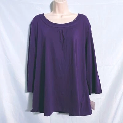Lindo Top Covington Púrpura Talla 16/18W Foto 1 de 4