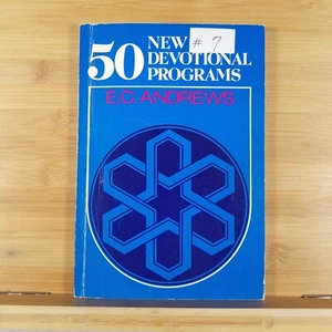 50 New Devotional Programs - Paperback by E. C. Andrews - 1974 Printing - Bild 1 von 10