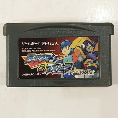 RockMan & Forte Mega Man & Bass (Nintendo Game Boy Advance GBA, 2002) Japan - Image 1 of 4