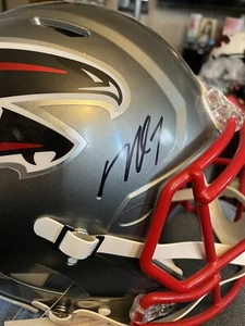 MICHAEL VICK Autographed Signed FULL SIZE AUTHENTIC FALCONS HELMET PSA - Picture 1 of 4