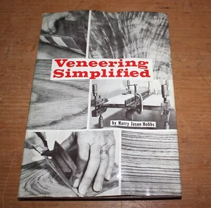 Vintage 1975 Veneering Simplified by Harry J. Hobbs Hardcover Technical Book - Picture 1 of 1