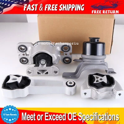 Motor & Trans Mount Set for 2011-2016 Land Rover Range Rover Evoque 2.0L Engine - Image 1 of 4