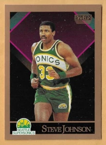 STEVE JOHNSON SEATTLE SUPERSONICS #267 SKYBOX 1990-91 - Picture 1 of 2