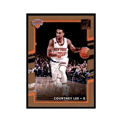 Tarjetas de baloncesto Donruss Courtney Lee 2017 #100 Foto 1 de 3