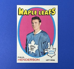 1971-72 Topps #67 Paul Henderson Toronto Maple Leafs VTG Card NM-MT or Better - Picture 1 of 2