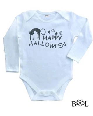 BEBÉS NIÑOS FELIZ HALLOWEEN CHALECO BODYSUIT BABYGROW REGALO VESTIR UP WITCH CAT PARTY Foto 1 de 4