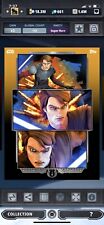 Topps Star Wars Digital Card Trader Gold Clone Wars Triptych Anakin Insert