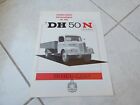 Hotchkiss DH 50 N Diesel camion catalogue brochure dépliant prospectus