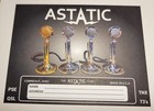 Astatic D-104, Silver Eagle , Golden Eagle qsl cards ham radio cards cb cards