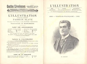 STAR Théâtre Comédie Francese Georges Baillet Attore Foto 1892 - Picture 1 of 2
