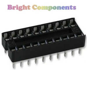 10 x Brand New 20 Pin DIL DIP IC Socket - 1st CLASS POST