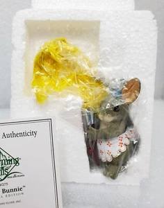 *UNOPENED NIB* Charming Tails: Dust Bunnie - 98/275 - *Rare* Pristine Condition - Picture 1 of 4
