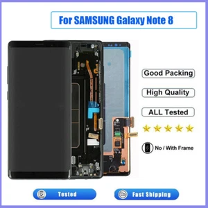 OLED Display Digitizer Assembly For SAMSUNG Galaxy Note 8 Screen with Frame - Bild 1 von 19