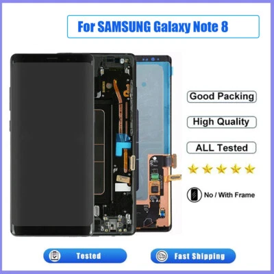 OLED Display Digitizer Assembly For SAMSUNG Galaxy Note 8 Screen with Frame - Bild 1 von 4