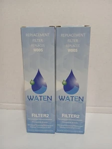 Waten H2O 2er Pack Ersatz Kühlschrank Wasserfilter W005 Neu Versiegelt - Bild 1 von 3