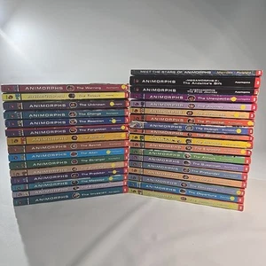 Animorphs Book Lot 33 Paperback 3-16 18-21, Many First Prints & Alternamorphs - Picture 1 of 6
