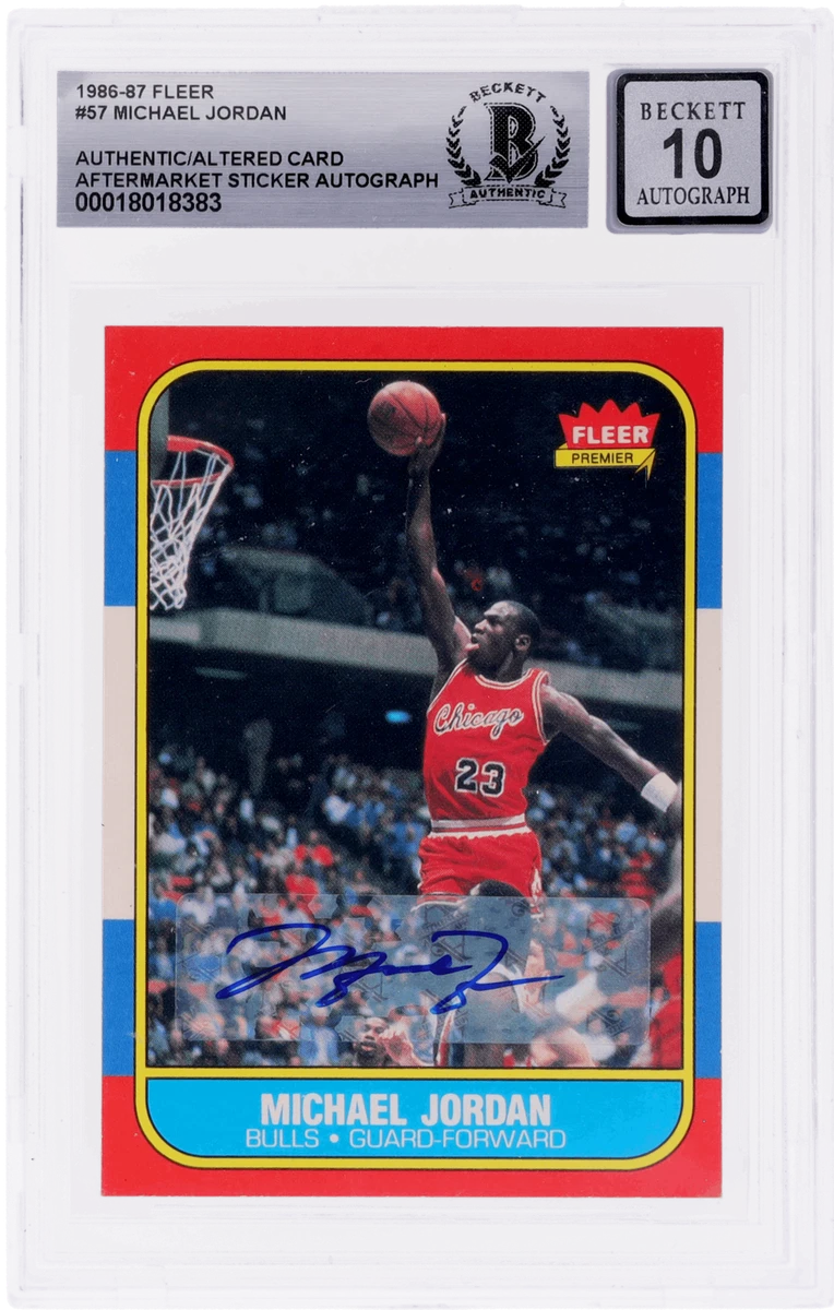 1986-87 Fleer - Michael Jordan #57 for sale | eBay