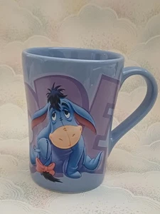 Taza Tienda Disney Winnie The Pooh Eeyore 3D Taza Azul 5" Alto - Imagen 1 de 5