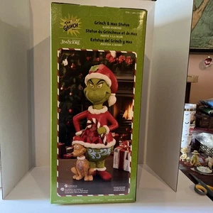 Jim Shore 20" Holiday Grinch and Max Statue NEW NIB LIMITED EDITION - Picture 1 of 6