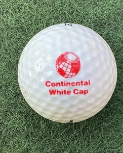 Continental White Cap Logo Display Golf Ball Pinnacle - Picture 1 of 2