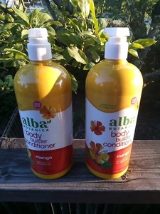 Alba Botanica 32oz Mango Conditioner Body Builder Nourishing Hair Care New 2 - Picture 1 of 3