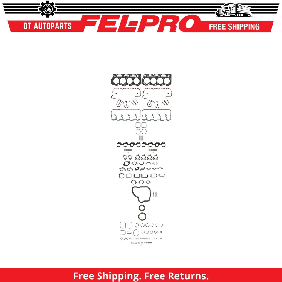 Conjunto de junta de motor Fel-Pro Chevrolet Silverado 3500 Classic 6.6L V8 2007 - Imagem 1 de 1