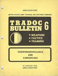Historical book TRADOC Bulletin 6 - Countersurveillance and Camouflage - Picture 1 of 1