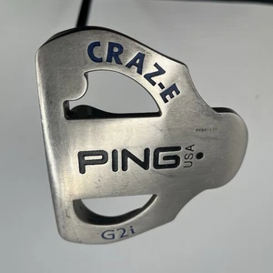 Ping 32" Craz-E G2i Black Dot Heel Shaft Mallet Putter Needs New Grip - Picture 1 of 7