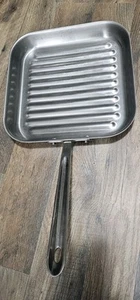 ALL-CLAD Hard Anodized Nonstick Grill Pan Skillet Griddle 11" x 9" - Picture 1 of 3
