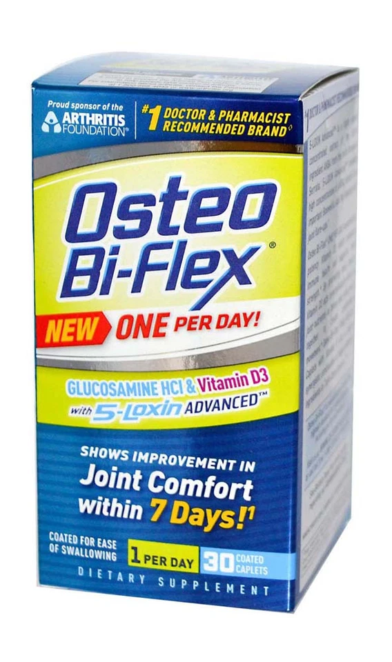 Osteo Bi-Flex Glucosamine HCl & Vitamin D3 with 5-Loxin Advanced
