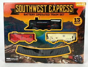 Southwest Express Train Set 13 Piece Battery Operated Easy Setup & Play Gener8 - Picture 1 of 12