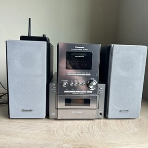 Panasonic Stereo System SA-PM27 5 Disc CD bluetooth receiver ,FM, Sounds Amazing - Picture 1 of 22